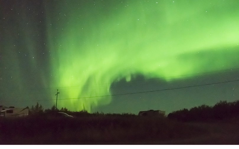 aurora boreal Fairbanks