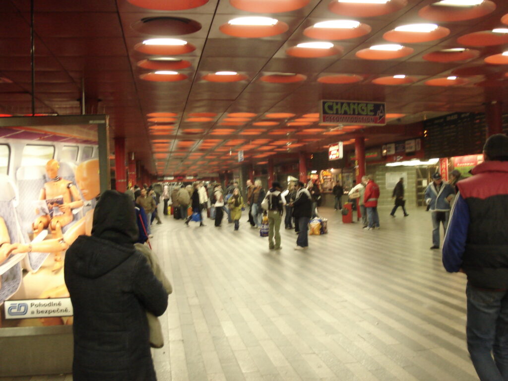 Estação de Trem em Praga